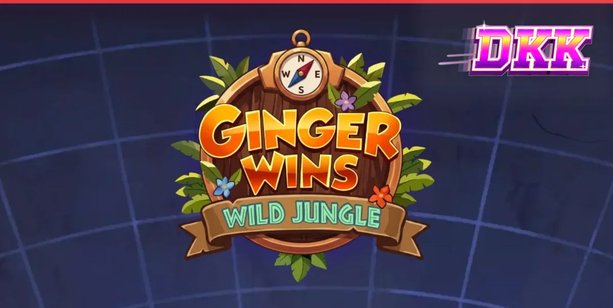 Tampilan visual slot Ginger Wins Wild Jungle dengan tema hutan tropis